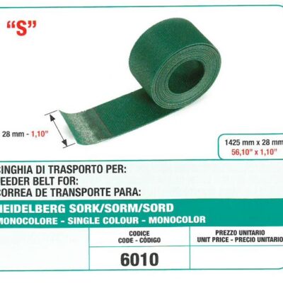 taśmy, pasy transportowe Heidelberg SO , offset , druk , poligrafia