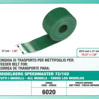 taśmy, pasy transportowe Heidelberg SM 72/102 , offset , druk , poligrafia