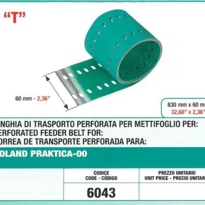 taśmy pasy transportowe Roland Praktica 00 , offset , druk , poligrafia