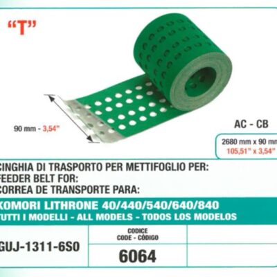 taśmy, pasy transportowe Komori , offset , druk , poligrafia