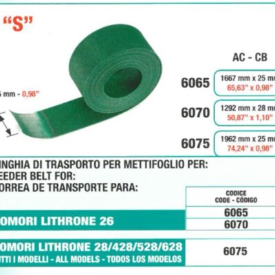 taśmy ,pasy transportowe Komori , offset , druk , poligrafia