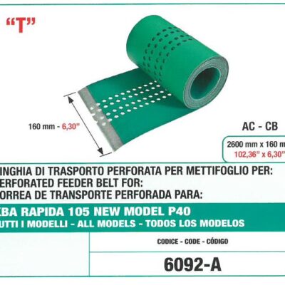 taśmy, pasy transportowe KBA 105/P40 , offset , druk , poligrafia