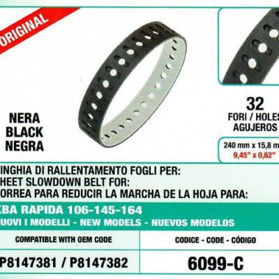 KBA 106-145-164 , pasek hamulca, offset , poligrafia