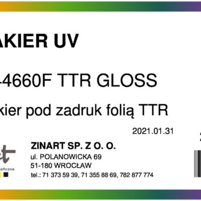 Lakier UV U44660F TTR Gloss