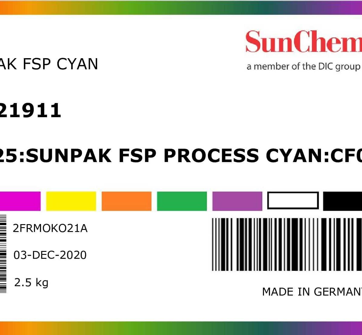 Farba SunPak FSP CYAN