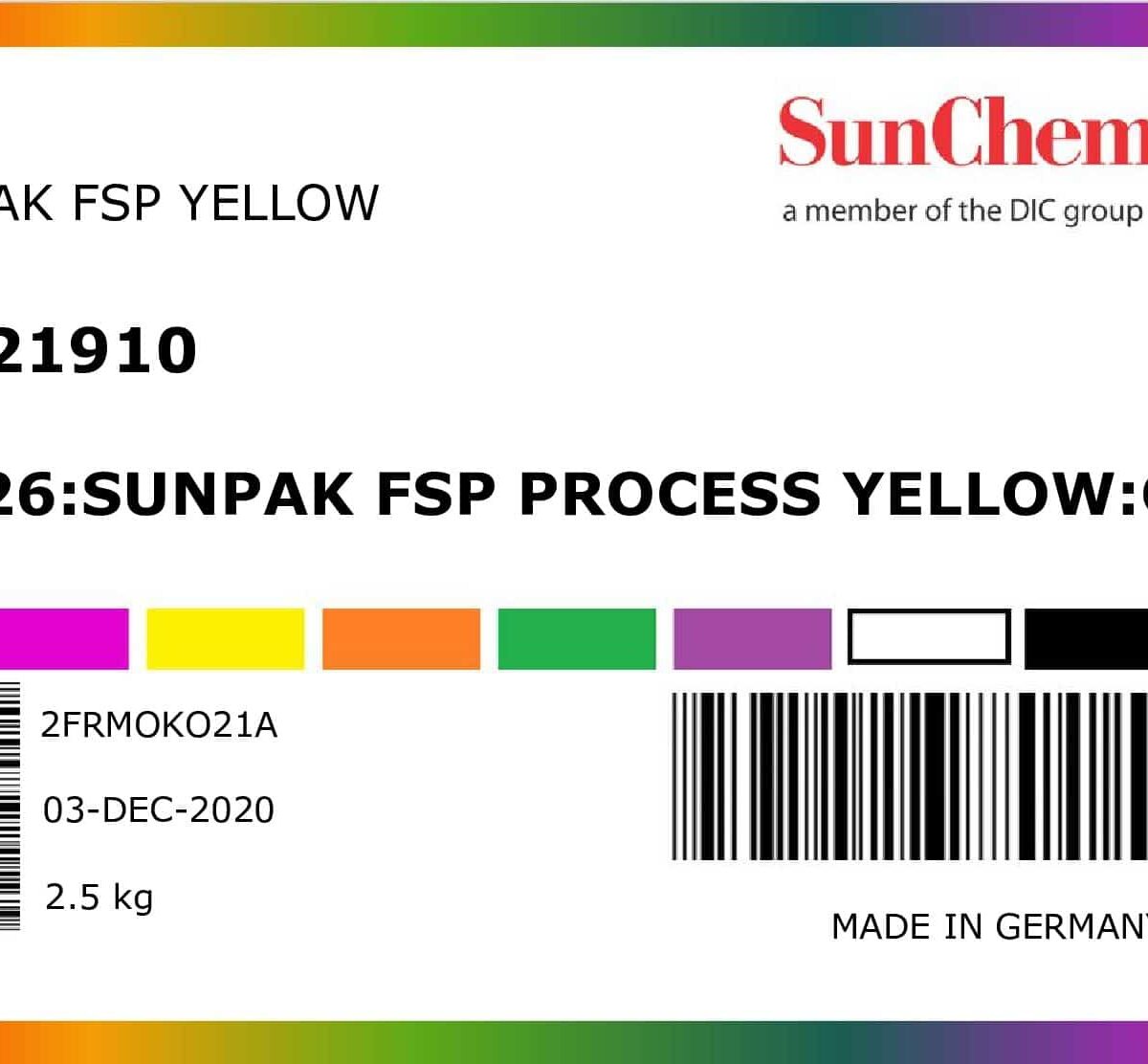 Farba SunPak FSP Yellow