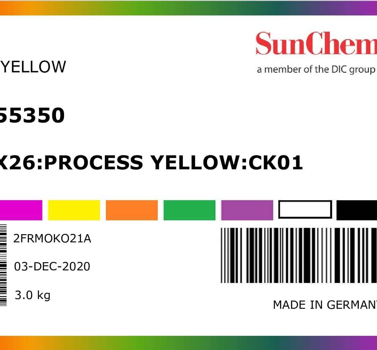 USTX26: Process Yellow CK01