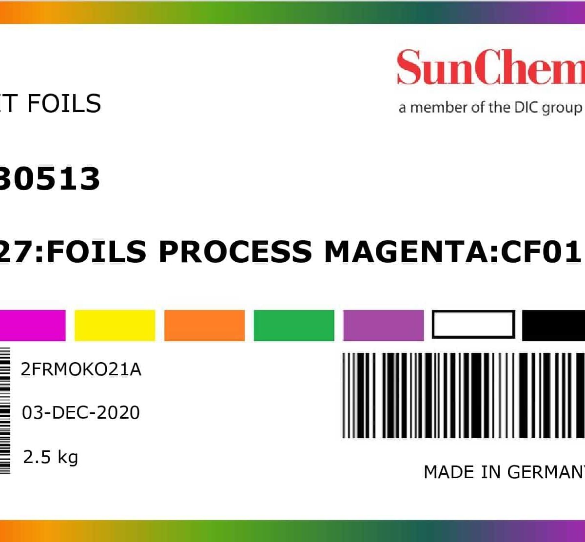 FOP27: Foils Process Magenta: CF01