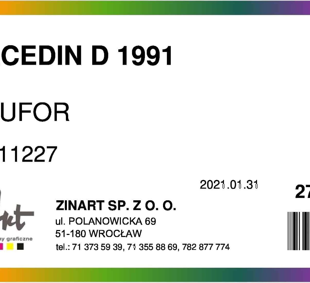 Acedin D 1991