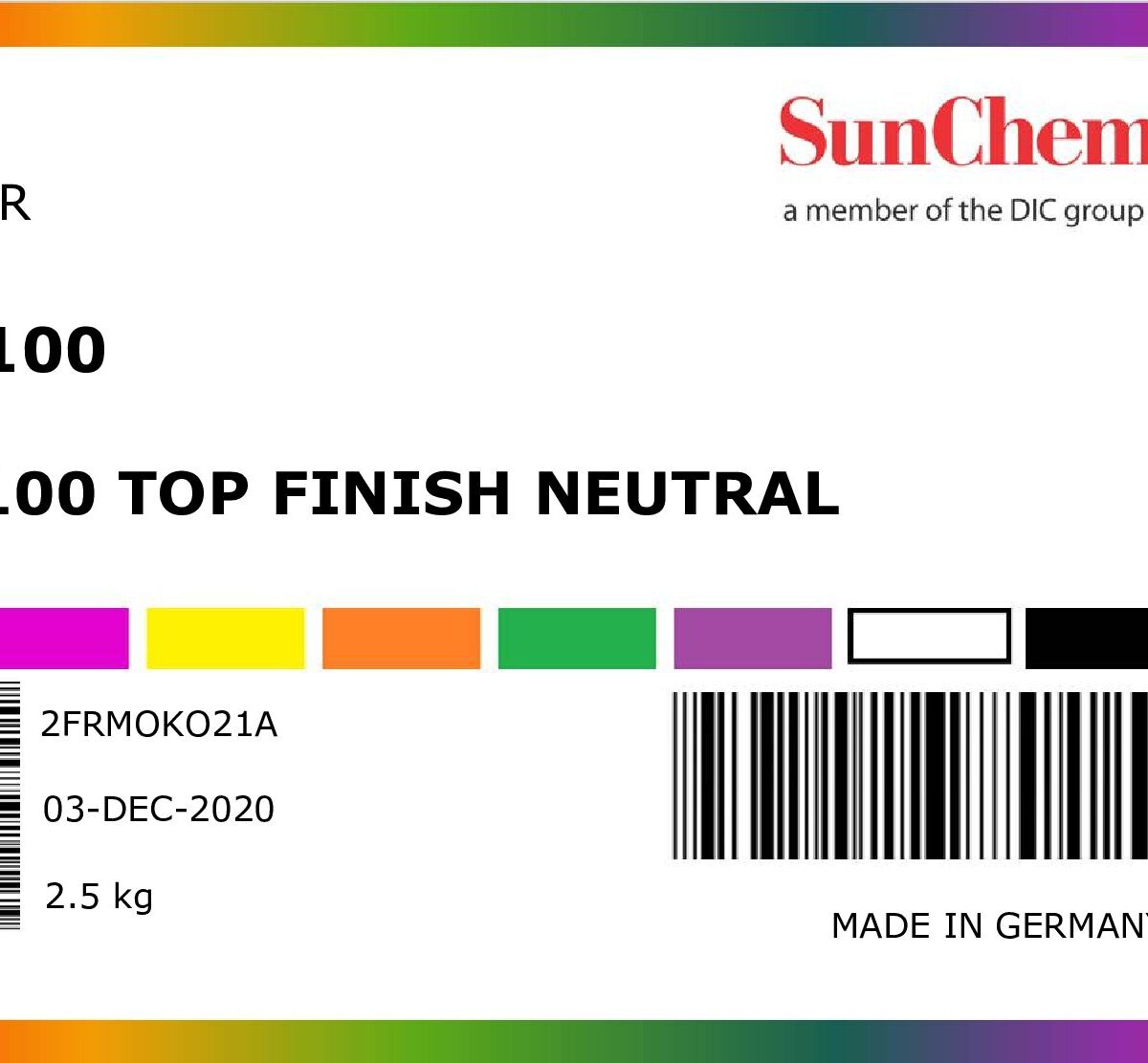 LAKIER TPF 100 TOP FINISH NEUTRAL