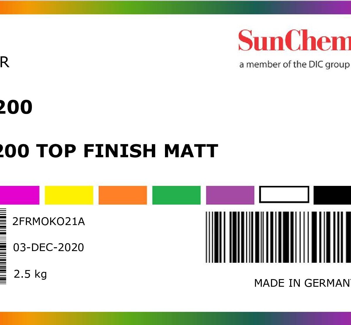 Lakier TPF 200 Top Finish Matt