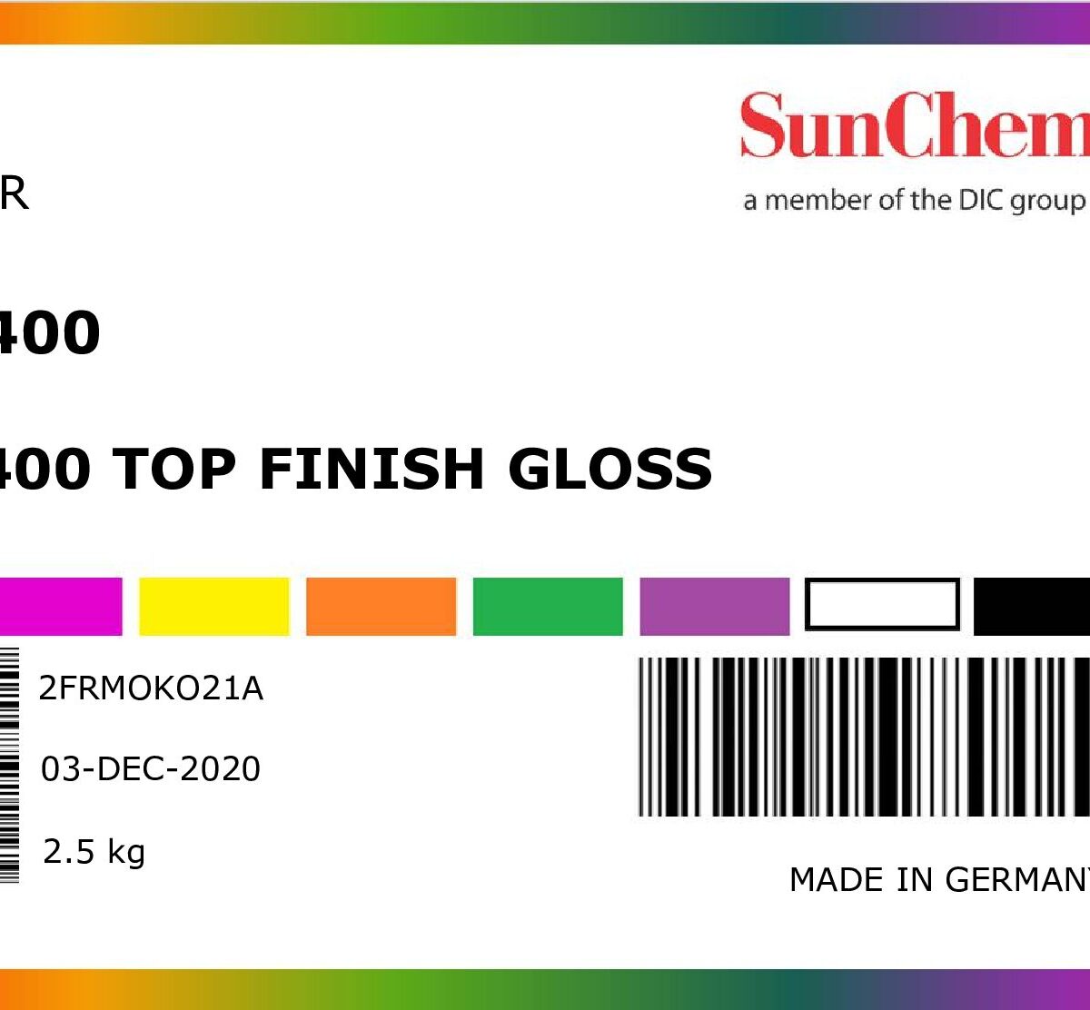 Lakier TPF 400 Top Finish Gloss