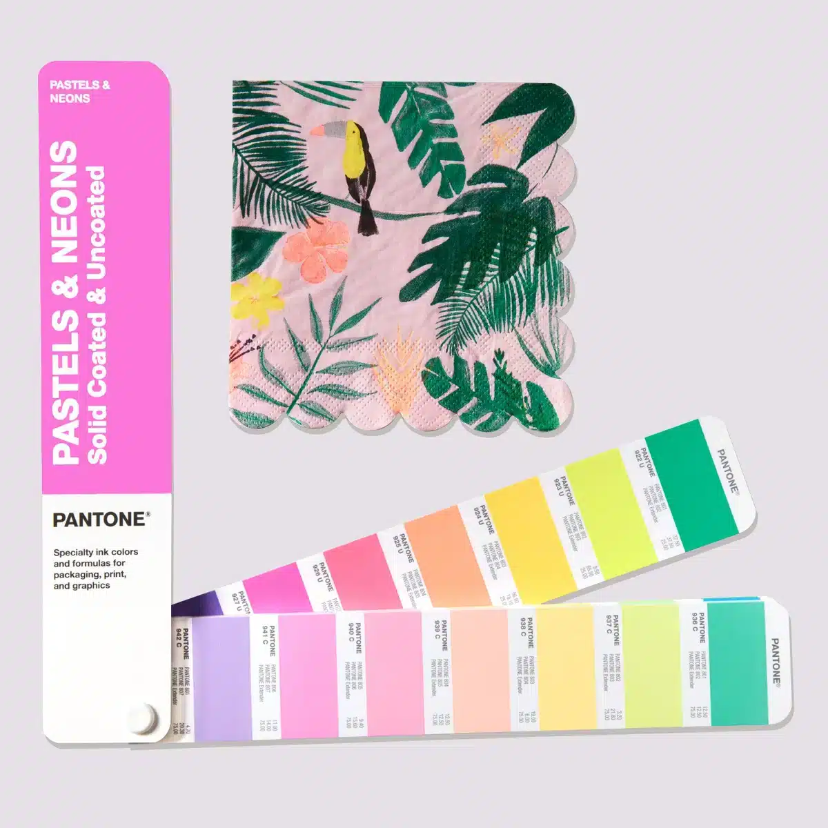 Wzornik Pastels + Neon Guide Coated / Uncoated (Powlekane / Niepowlekane)/ GG1504C