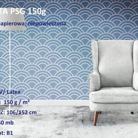 Tapeta papierowa150g / rolka 106cm