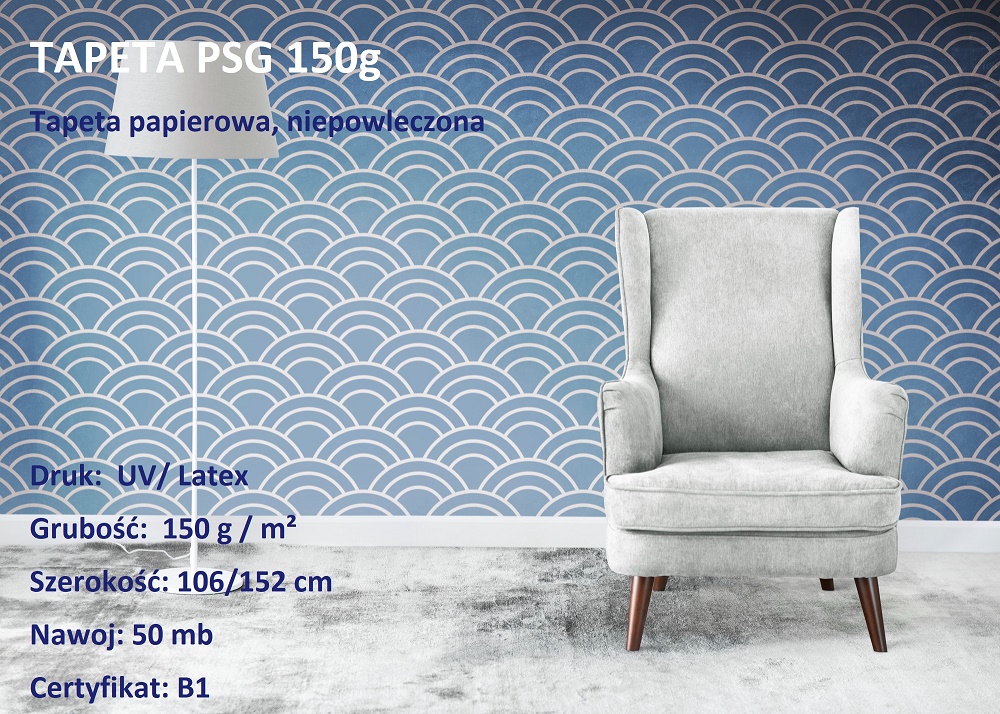 Tapeta papierowa150g / rolka 152cm